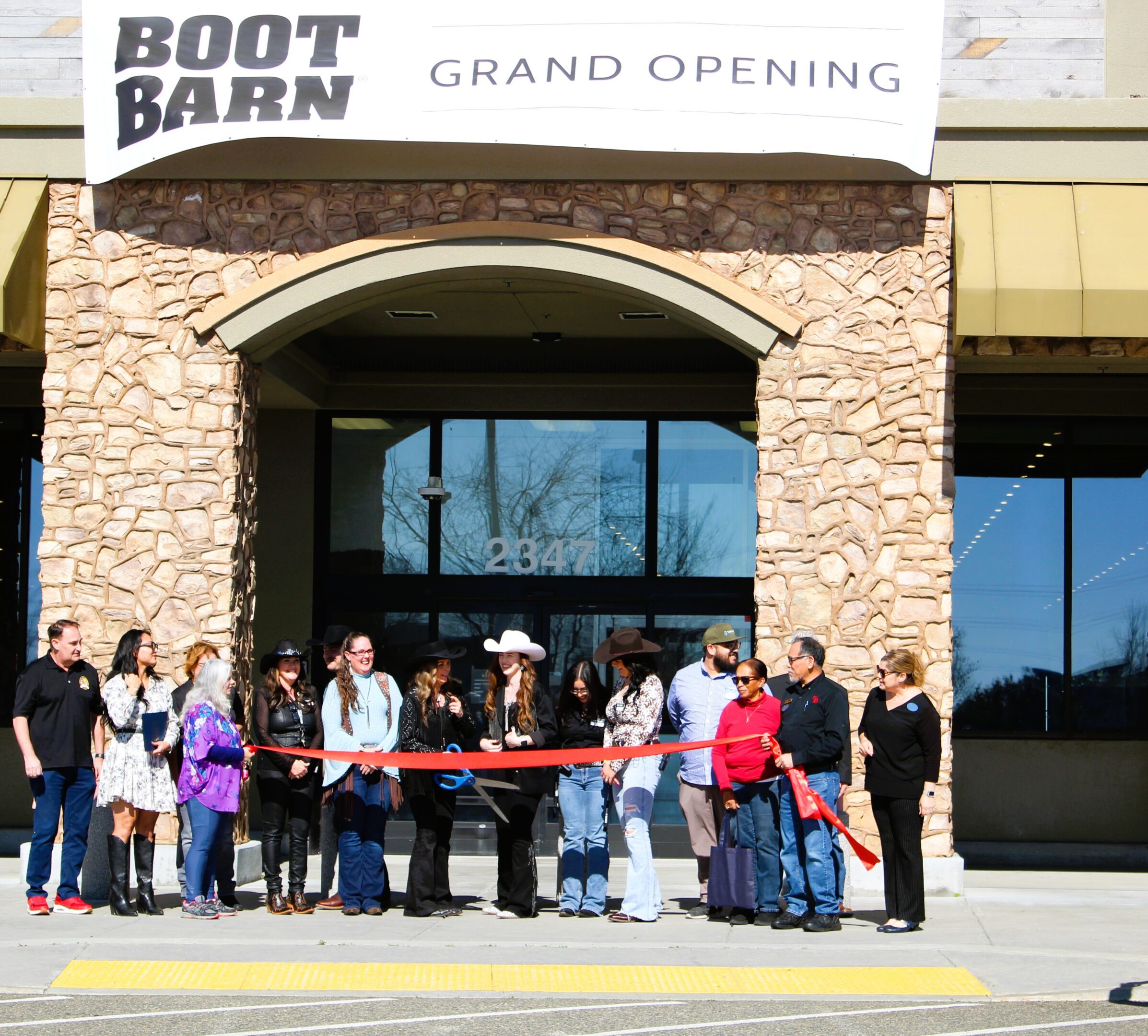 boot barn ribbon cutting 1